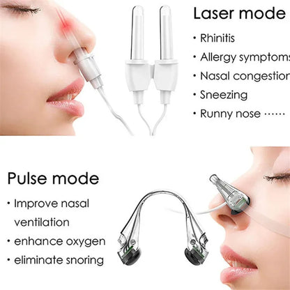 Nasal Allergy Reliever - Low Frequency Pulse Massage Treatment Device
