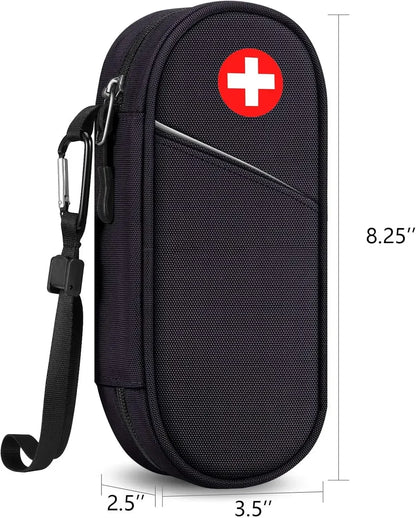 Outdoor Insulated Travel Medication Bag
