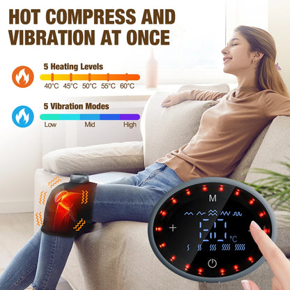 3-in-1 Heated Knee Massager