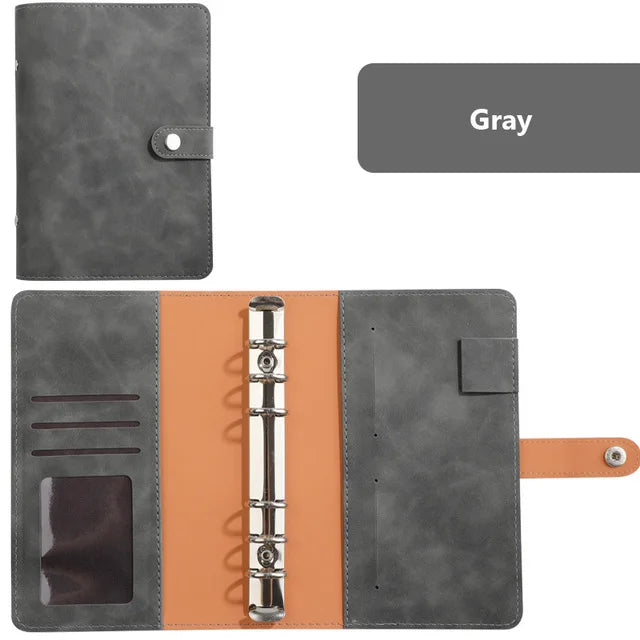 Leather A6 Notebook Planner