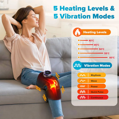 3-in-1 Heated Knee Massager