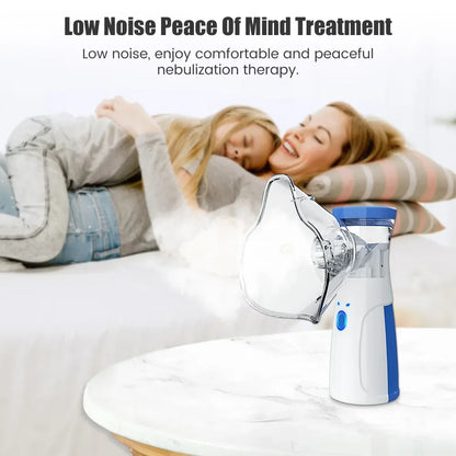 Medical Silent Mesh Portable Mini Nebulizer