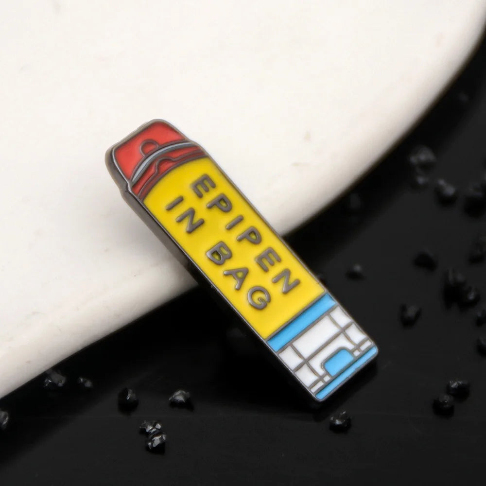 EPIPEN Enamel Pin