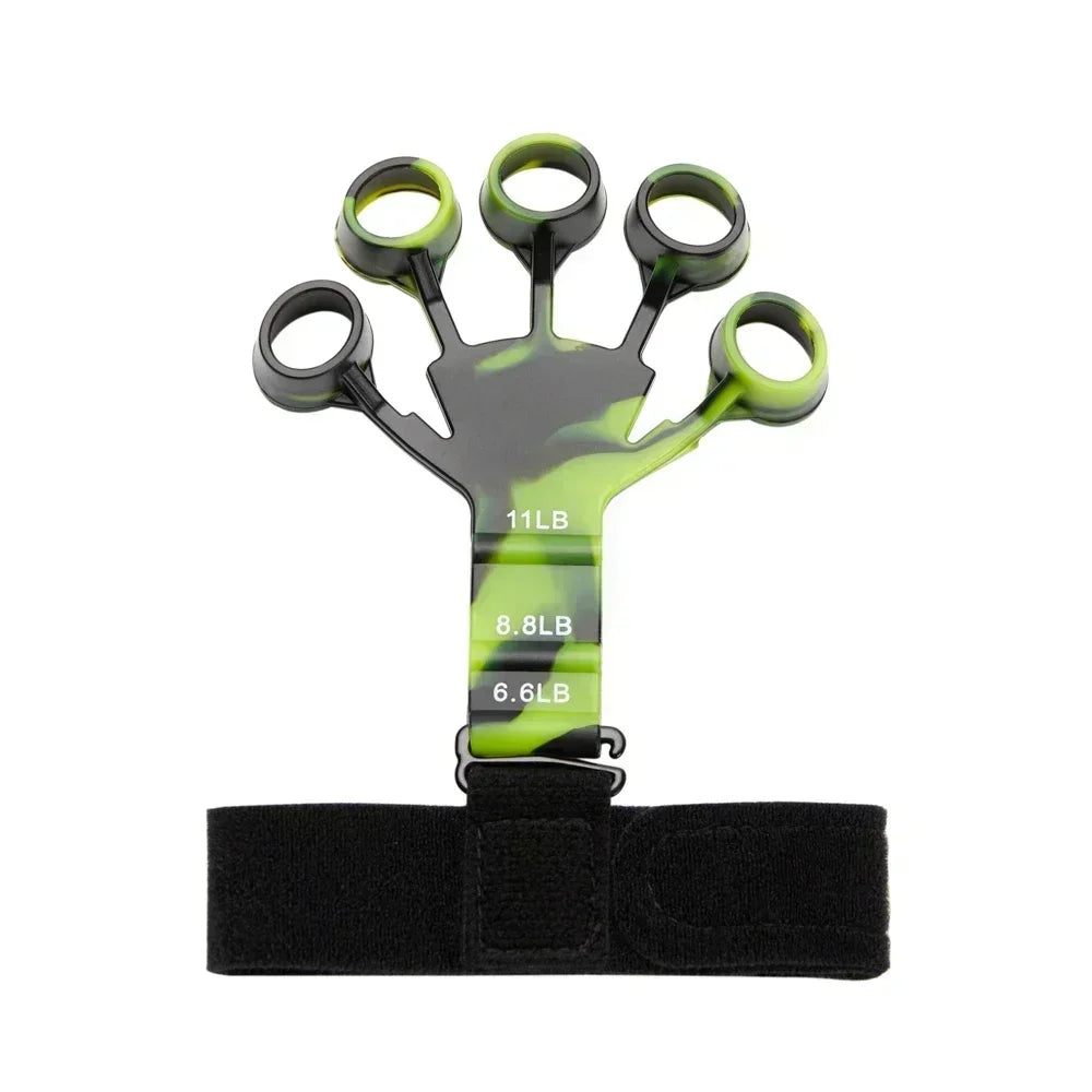 Silicone Grip Training and Hand Stretcher /Strengthener